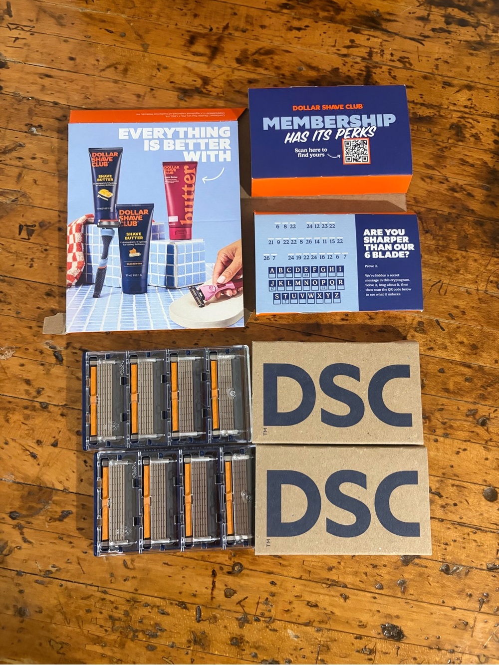 Dollar Shave Club 8ct of 6 blade razors